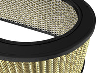 Magnum Flow Round Racing Air Filter w/ Pro Guard 7 Media 18-1/8 Inch L x 7-1/4 Inch W x 5 Inch H w/ Expanded Metal aFe Power