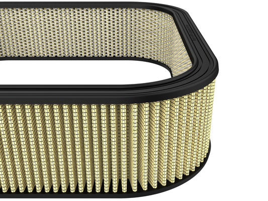 Magnum Flow Round Racing Air Filter w/ Pro Guard 7 Media 20.6 Inch L x 20.6 Inch W x 5.22 Inch H w/ Expanded Metal aFe Power