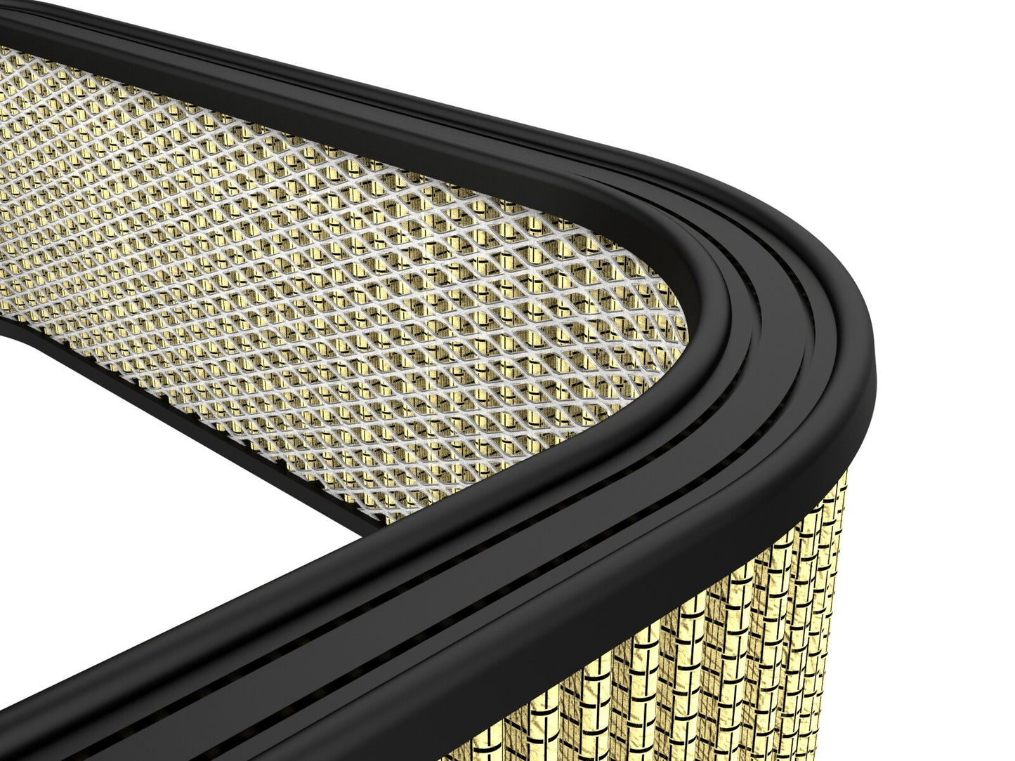 Magnum Flow Round Racing Air Filter w/ Pro Guard 7 Media 20.6 Inch L x 20.6 Inch W x 5.22 Inch H w/ Expanded Metal aFe Power
