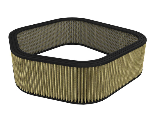 Magnum Flow Round Racing Air Filter w/ Pro Guard 7 Media 20 Inch L x 20 Inch W x 5.82 Inch H w/ Expanded Metal aFe Power