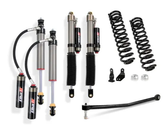 2-Inch Elite Leveling Kit with 2.5 Elka Remote Reservoir Shocks for 2017-2019 Ford F-250/F-350 4WD Cognito Cognito Motorsports