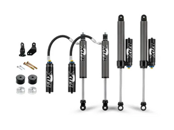 compare product 2 Inch Premier Leveling Kit with Fox 2.5 Reservoir Shocks for 2017-2024 Ford F250/350 4WD Cognito