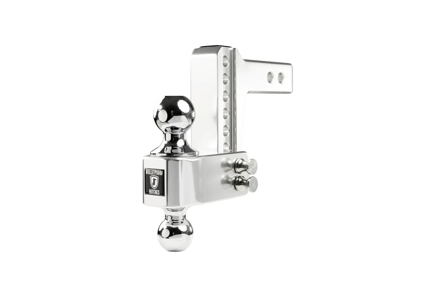 2.0 inch Aluminum Medium Duty 4 inch Drop/Rise Hitch BulletProof Hitch BulletProof Hitches