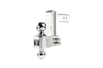 compare product 2.0 inch Aluminum Medium Duty 4 inch Drop/Rise Hitch BulletProof Hitch