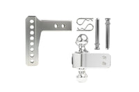2.0 inch Aluminum Medium Duty 4 inch Drop/Rise Hitch BulletProof Hitch BulletProof Hitches