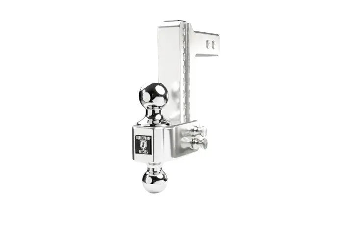 2.0 inch Aluminum Medium Duty 6 inch Drop/Rise Hitch BulletProof Hitch BulletProof Hitches