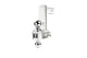 2.0 inch Aluminum Medium Duty 6 inch Drop/Rise Hitch BulletProof Hitch BulletProof Hitches
