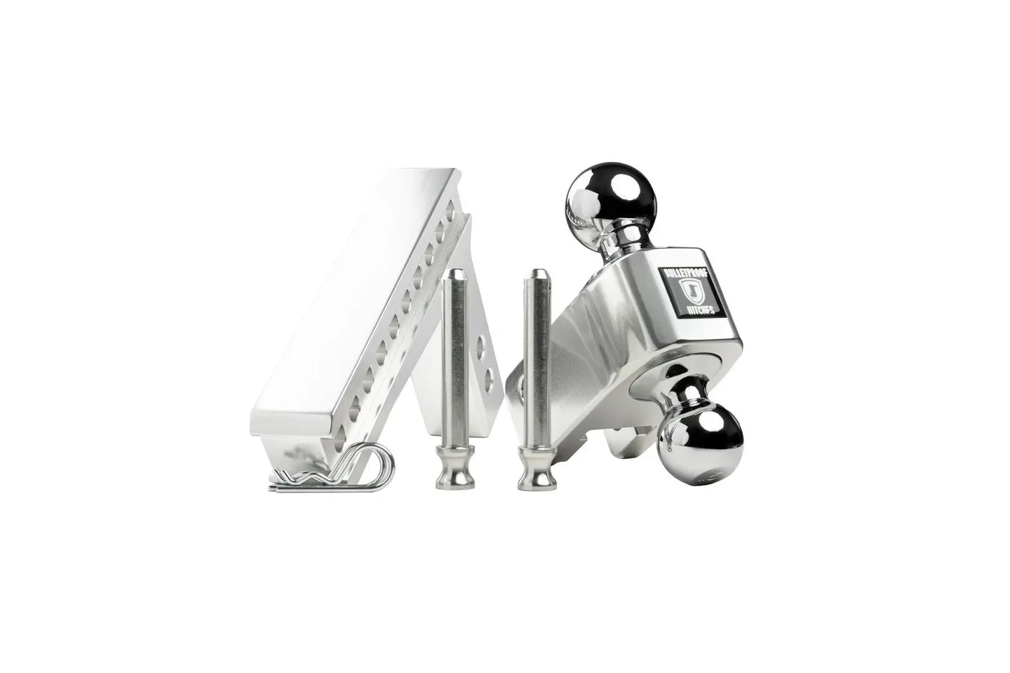 2.0 inch Aluminum Medium Duty 6 inch Drop/Rise Hitch BulletProof Hitch BulletProof Hitches