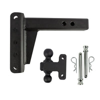 2.0 inch Heavy Duty 4 inch Drop/Rise Hitch BulletProof Hitch BulletProof Hitches