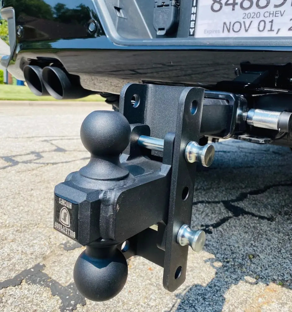2.0 inch Heavy Duty 4 inch Drop/Rise Hitch BulletProof Hitch BulletProof Hitches