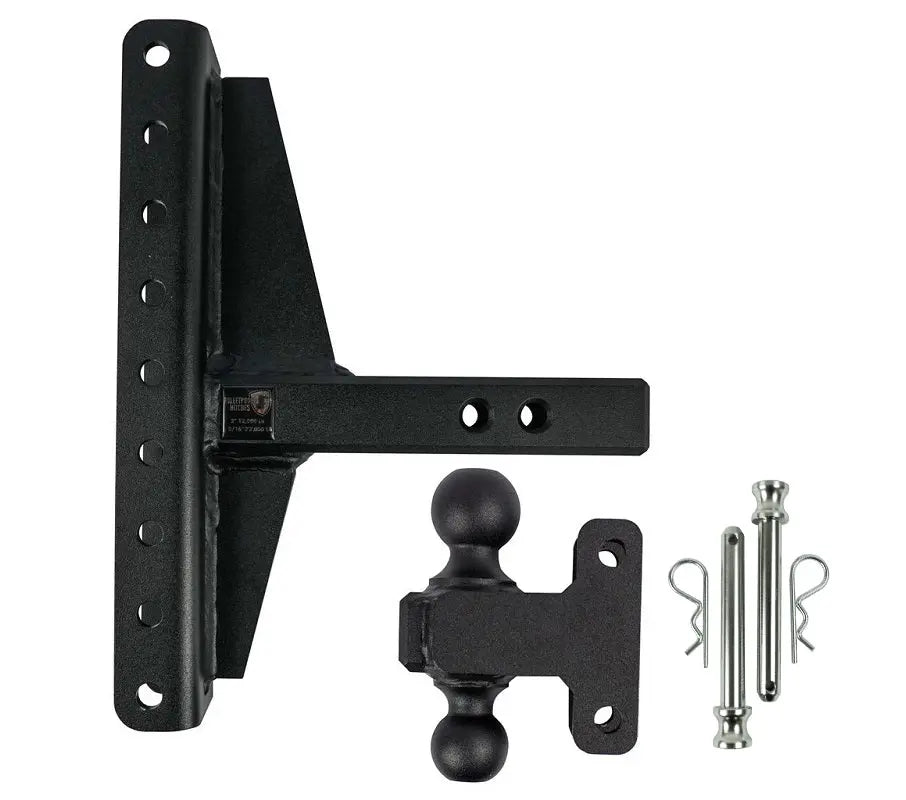 2.0 inch Heavy Duty 4 inch & 6 inch Offset Hitch BulletProof Hitch BulletProof Hitches