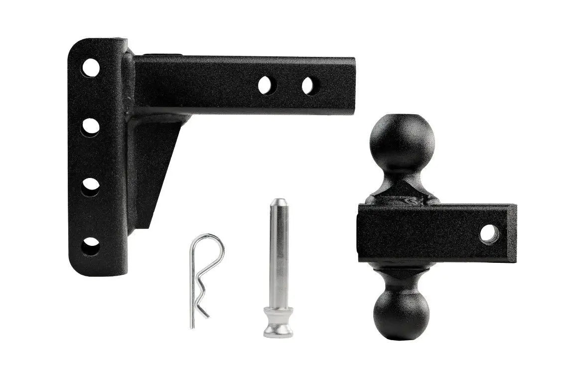 2.0 inch Light Duty 4 inch Drop/Rise Hitch BulletProof Hitch BulletProof Hitches