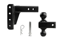 2.0 inch Light Duty 4 inch Drop/Rise Hitch BulletProof Hitch BulletProof Hitches
