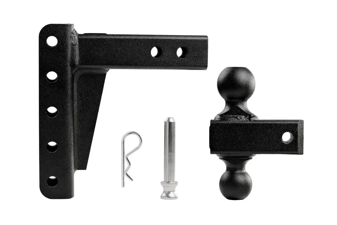 2.0 inch Light Duty 6 inch Drop/Rise Hitch BulletProof Hitch BulletProof Hitches