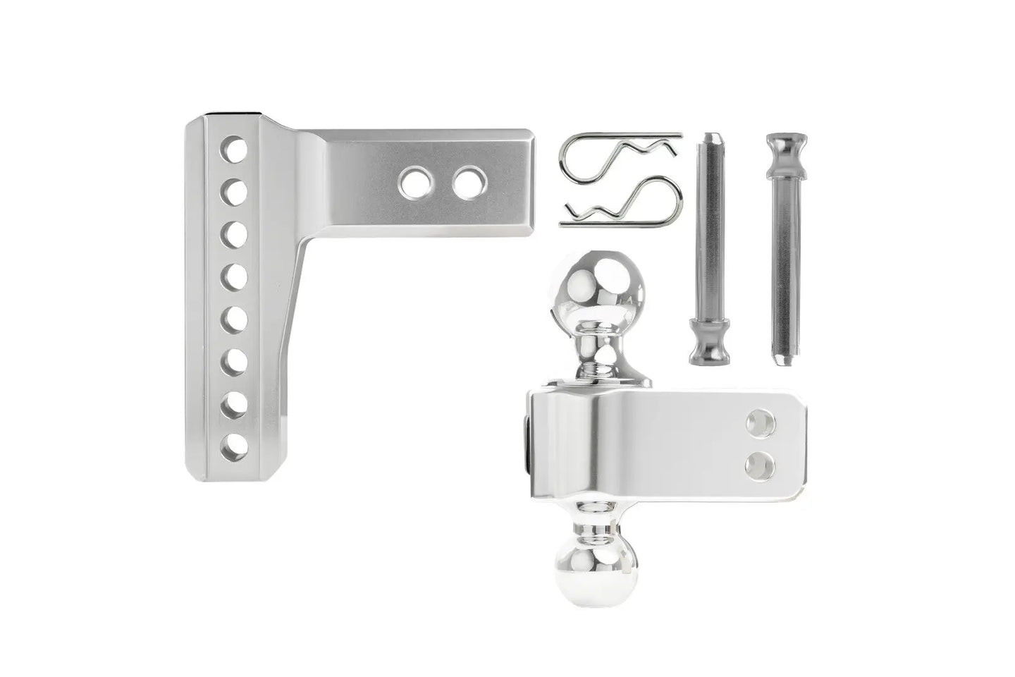 2.5 inch Aluminum Medium Duty 4 inch Drop/Rise Hitch BulletProof Hitch BulletProof Hitches