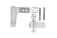 2.5 inch Aluminum Medium Duty 4 inch Drop/Rise Hitch BulletProof Hitch BulletProof Hitches