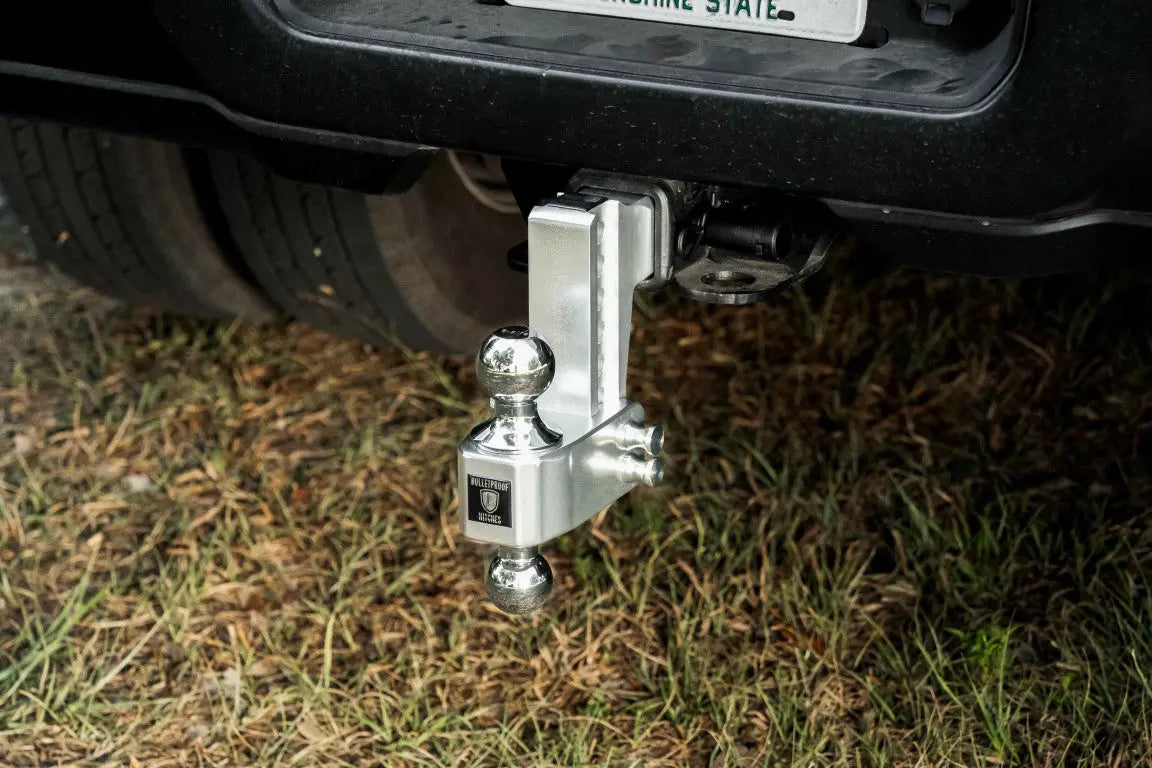 2.5 inch Aluminum Medium Duty 4 inch Drop/Rise Hitch BulletProof Hitch BulletProof Hitches