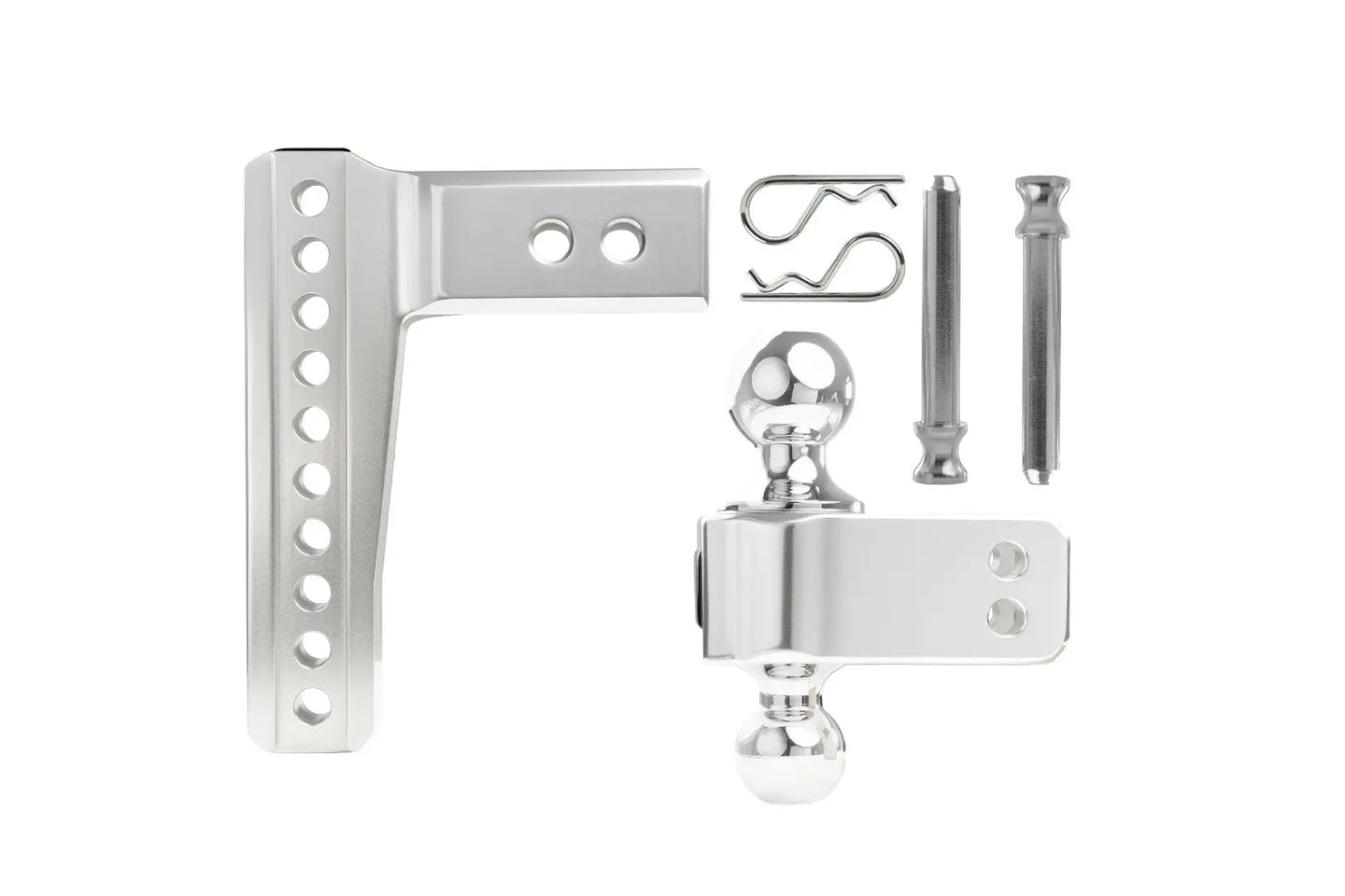 2.5 inch Aluminum Medium Duty 6 inch Drop/Rise Hitch BulletProof Hitch BulletProof Hitches