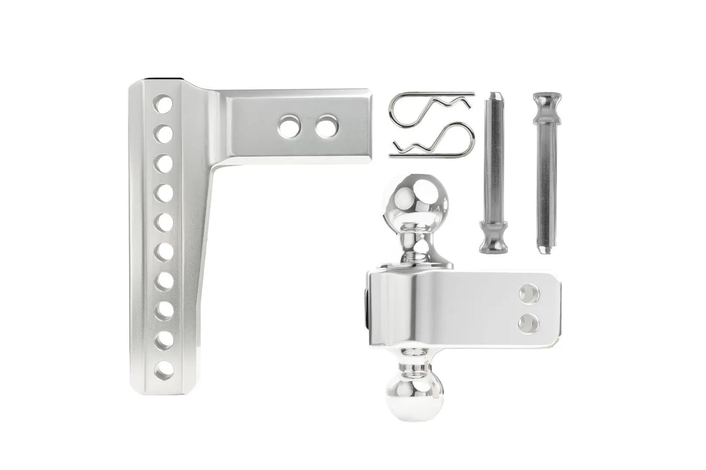 2.5 inch Aluminum Medium Duty 6 inch Drop/Rise Hitch BulletProof Hitch BulletProof Hitches