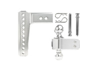 2.5 inch Aluminum Medium Duty 6 inch Drop/Rise Hitch BulletProof Hitch BulletProof Hitches