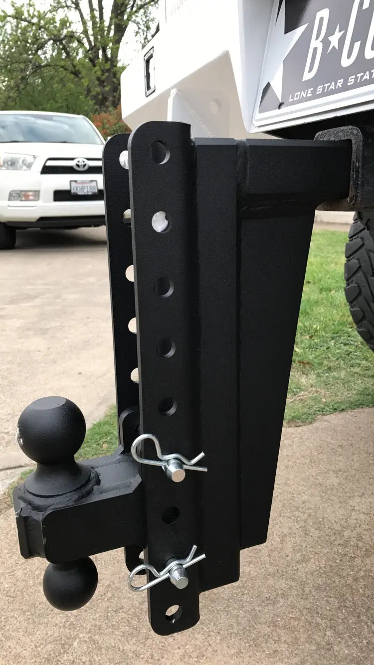2.5 inch Extreme Duty 12 inch Drop/Rise Hitch BulletProof Hitch BulletProof Hitches