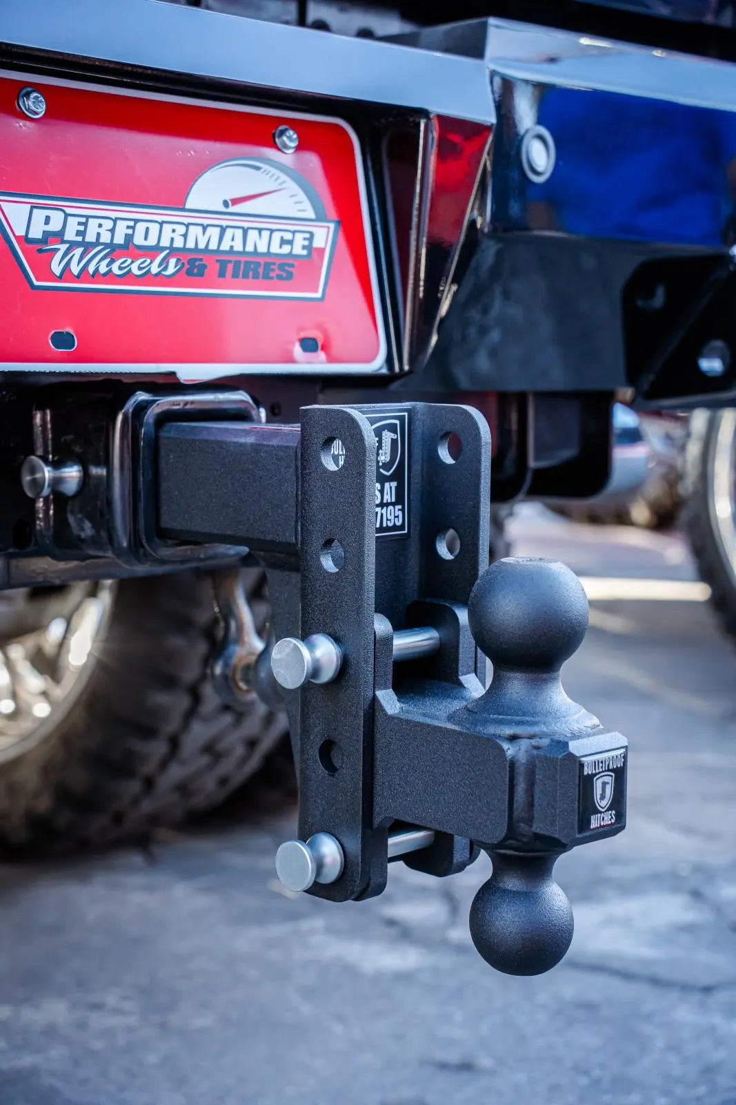 2.5 inch Extreme Duty 4 inch Drop/Rise Hitch BulletProof Hitch BulletProof Hitches