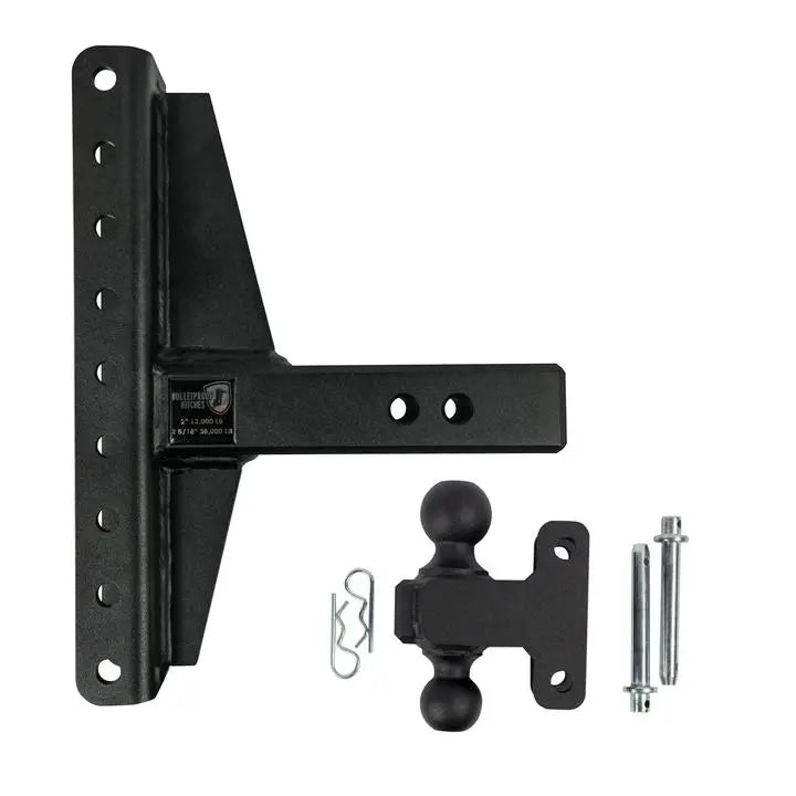 2.5 inch Extreme Duty 4 inch & 6 inch Offset Hitch BulletProof Hitch BulletProof Hitches