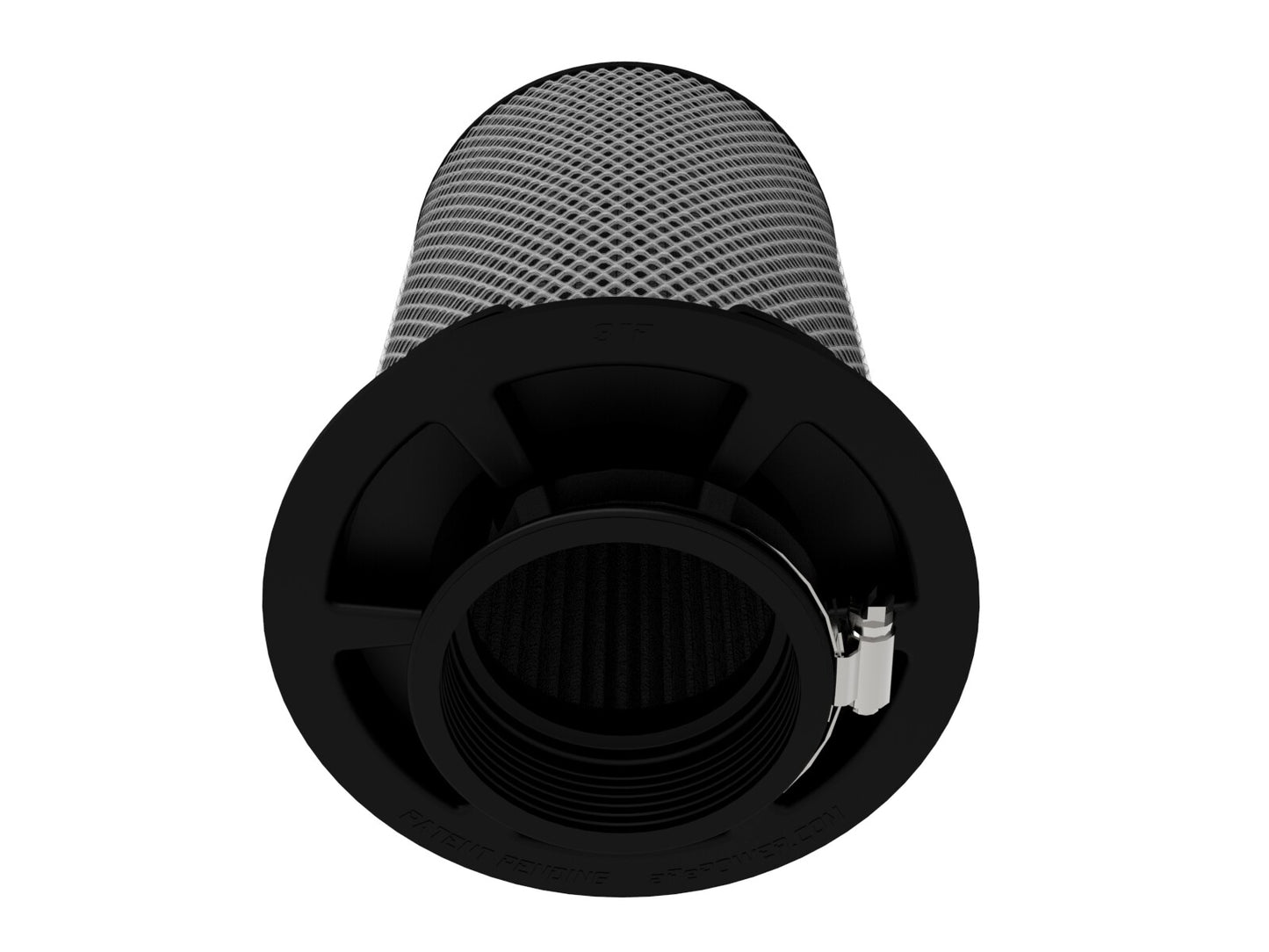 Momentum Intake Replacement Air Filter w/ Black Pro 5R Media (Pair) 4-1/2 Inch F x (8x6-1/2) Inch B x (6-3/4x5-1/2) Inch T (Inverted) x 8 Inch H aFe Power