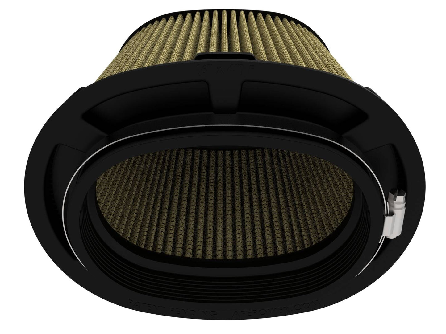 Momentum Intake Replacement Air Filter w/ Pro Guard 7 Media (6 x 4) Inch F x (8-1/2 x 6-1/2) Inch B x (7-1/4 x 5) Inch T (Inverted) x 7-1/4 Inch H aFe Power