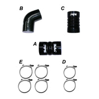 2006-2010 GM 6.6L LBZ/LMM Intercooler Piping Silicone Hose Kit PPE