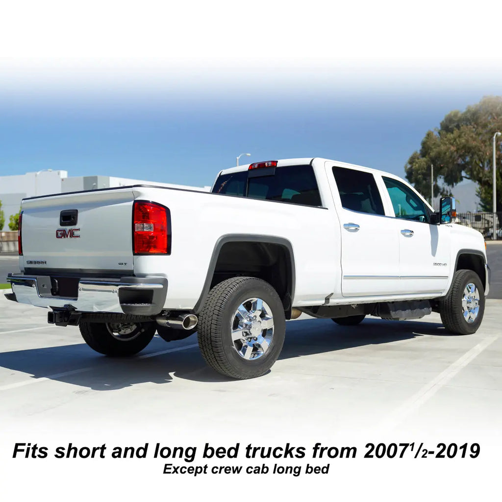 PPE 2007.5-2019 GM 6.6L Duramax 304 Stainless Steel Cat-Back Performance Exhaust System with Polished Tip PPE