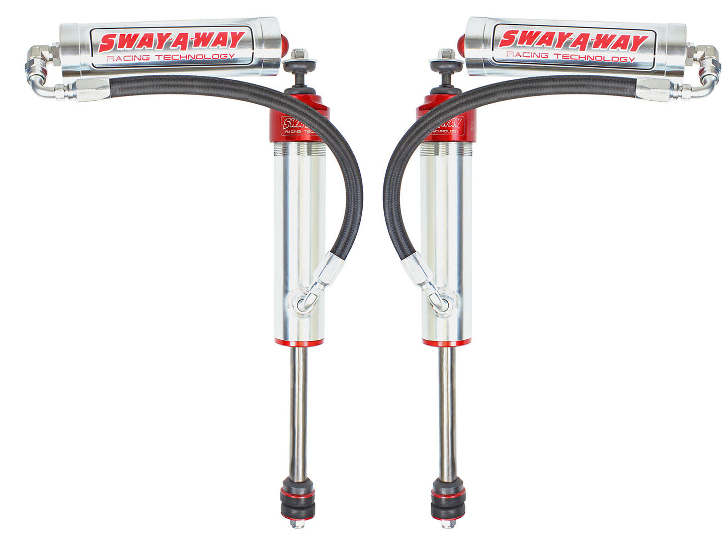 Sway-A-Way 2.5 Front Shock Kit w/ Remote Reservoir for OE Ride Height Nissan Patrol (Y61) 97-24 aFe Power