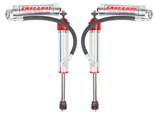 Sway-A-Way 2.5 Front Shock Kit w/ Remote Reservoir for OE Ride Height Nissan Patrol (Y61) 97-24 aFe Power