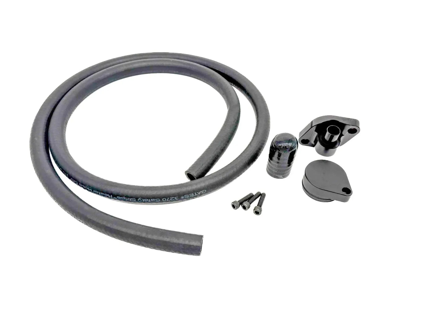 2011+ Powerstroke 6.7 Billet CCV Kit Black TAMELESS PERFORMANCE