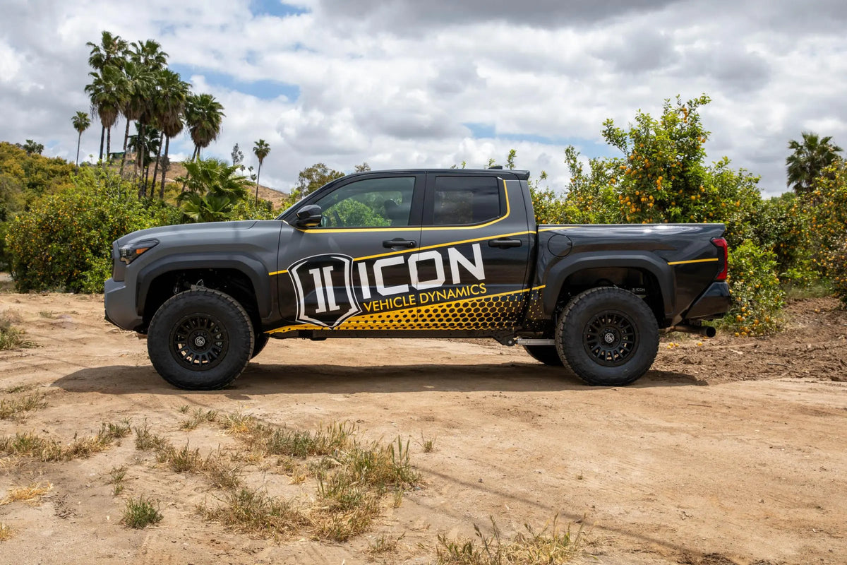 2024-2025 Toyota Tacoma Rear .5 Inch Lift Dual Rate Overland Coil Spring Kit Icon Vehicle Dynamics Icon Vehicle Dynamics