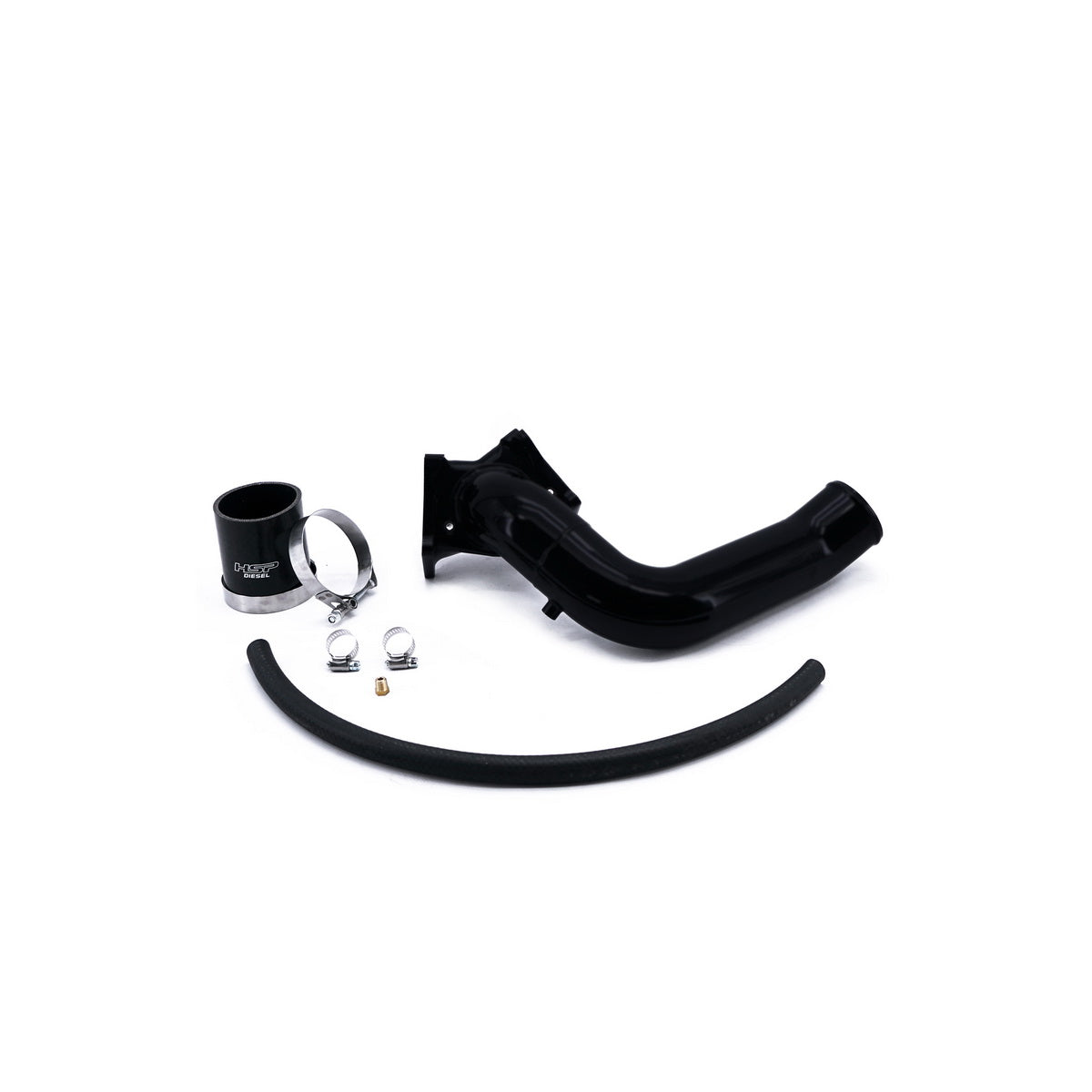 2004.5-2005 Chevrolet / GMC Max Flow Bridge to HSP Cold Side Silk Satin Black HSP Diesel