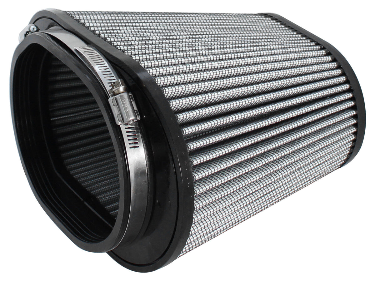Magnum Force Intake Replacement Air Filter w/ Pro Dry S Media (5-1/4x7) Inch F x (6-3/8x10) Inch B x (4-1/2x6-3/4) Inch T (Inverted) x 8 Inch H aFe Power aFe Power