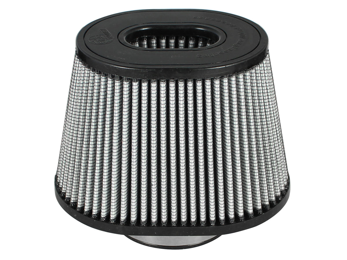 Magnum Force Intake Replacement Air Filter w/ Pro Dry S Media 4 Inch F x (9x6-1/2) Inch B x (6-3/4x5-1/2) Inch T (Inverted) x 6-1/8 Inch H aFe Power