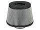 Magnum Force Intake Replacement Air Filter w/ Pro Dry S Media 4 Inch F x (9x6-1/2) Inch B x (6-3/4x5-1/2) Inch T (Inverted) x 6-1/8 Inch H aFe Power