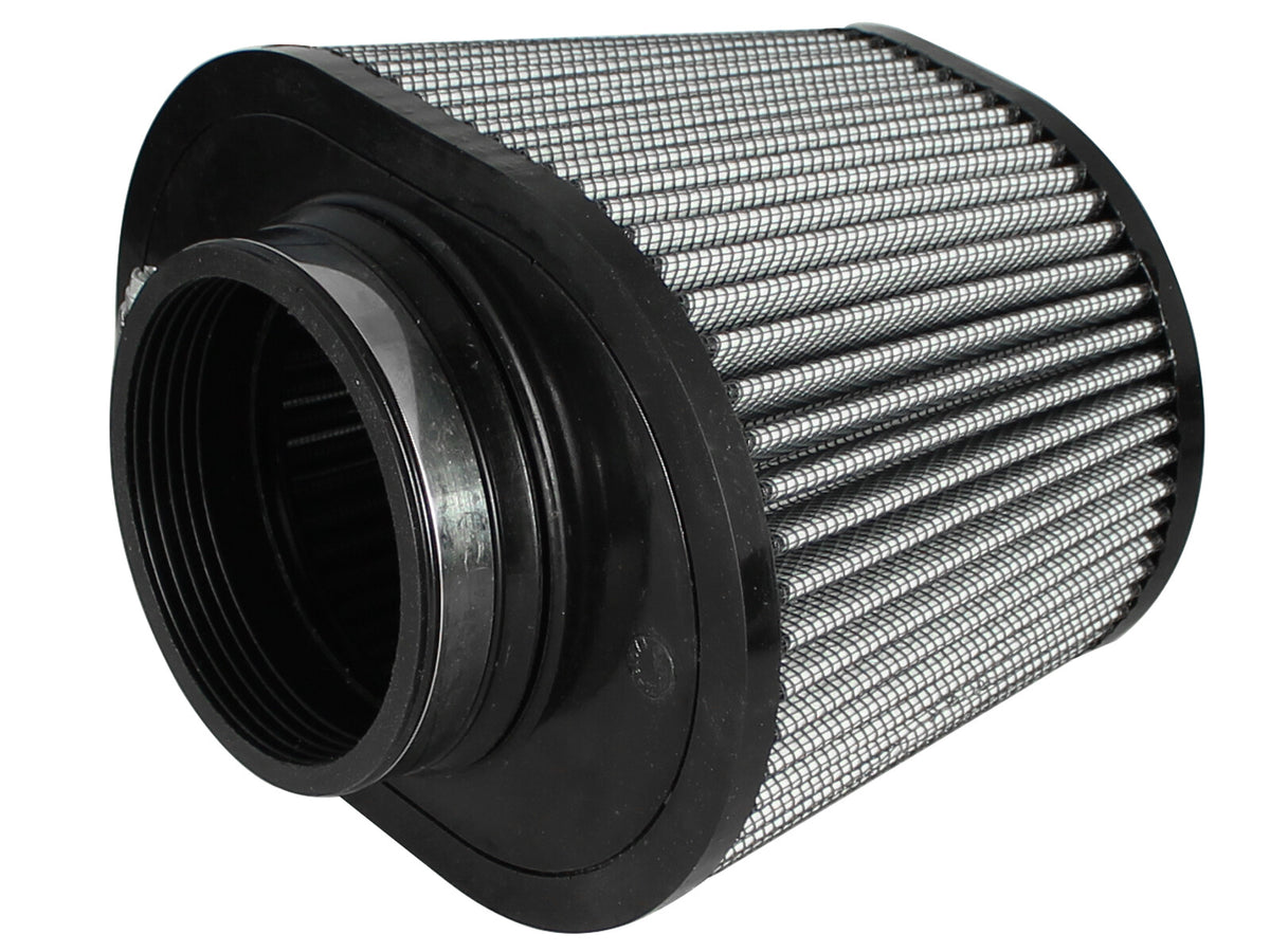 Magnum Force Intake Replacement Air Filter w/ Pro Dry S Media 4 Inch F x (9x6-1/2) Inch B x (6-3/4x5-1/2) Inch T (Inverted) x 6-1/8 Inch H aFe Power
