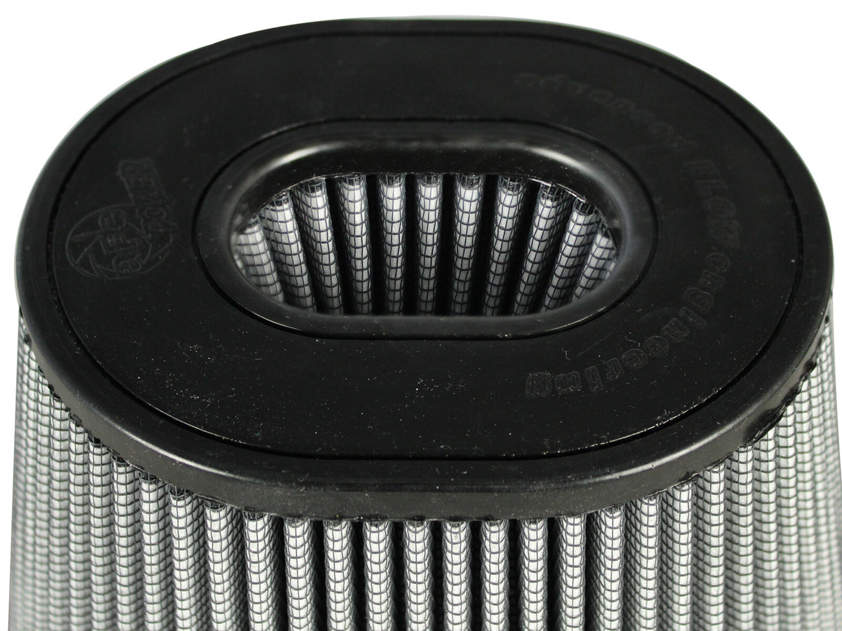 Magnum Force Intake Replacement Air Filter w/ Pro Dry S Media 4 Inch F x (9x6-1/2) Inch B x (6-3/4x5-1/2) Inch T (Inverted) x 6-1/8 Inch H aFe Power