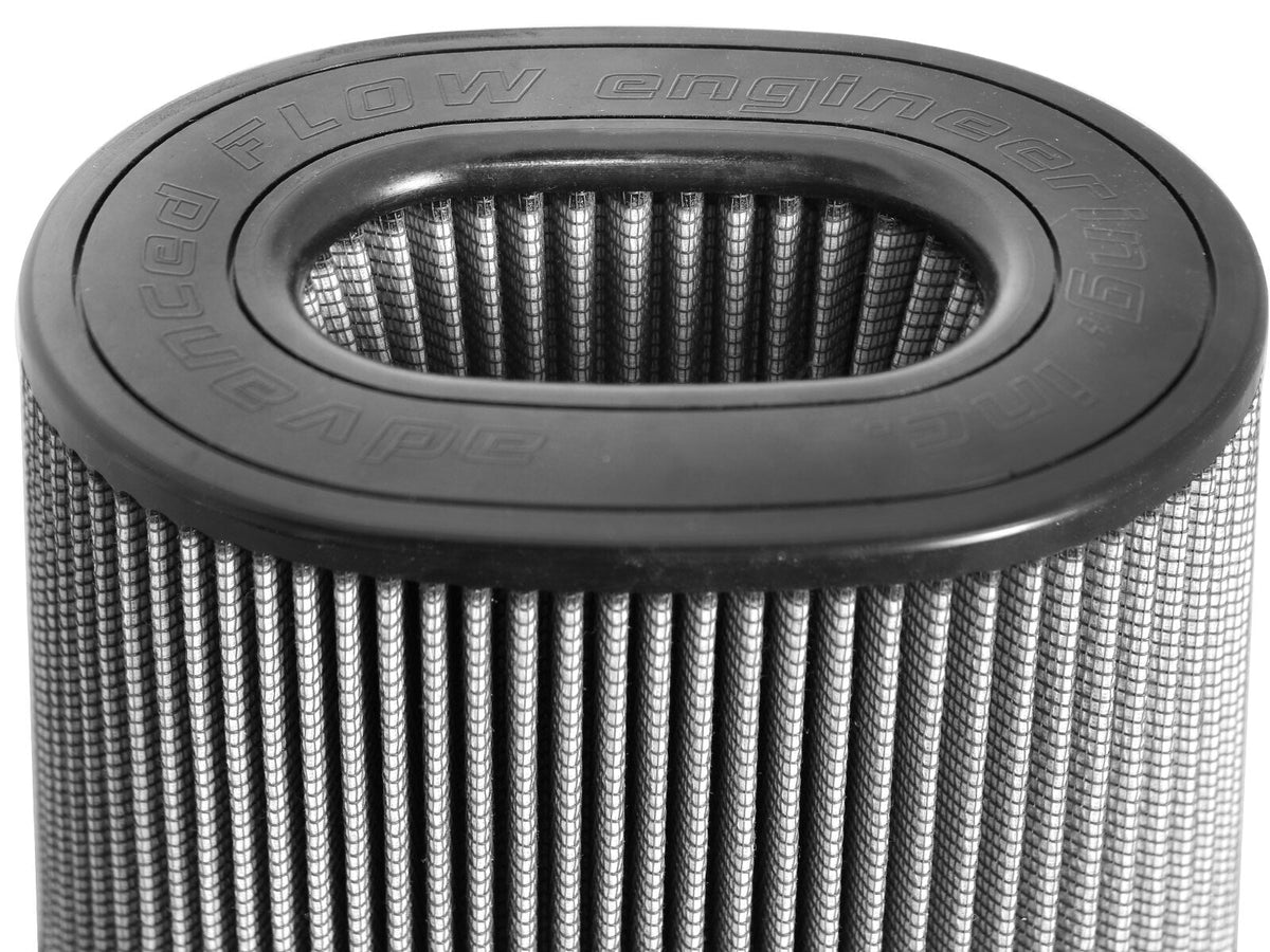 Magnum Force Intake Replacement Air Filter w/ Pro Dry S Media 5-1/2 Inch F x (10x7) Inch B x (9x7) Inch T (Inverted) x 7 Inch H aFe Power aFe Power
