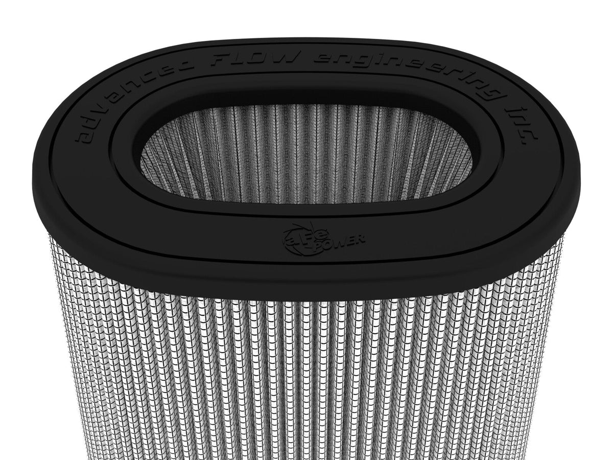 Momentum Intake Replacement Air Filter w/ Pro Dry S Media (6-3/4x4-3/4) Inch F x (8-1/4x6-1/4) Inch B x (7-1/4x5) Inch T (Inverted) x 8-1/2 Inch H aFe Power aFe Power
