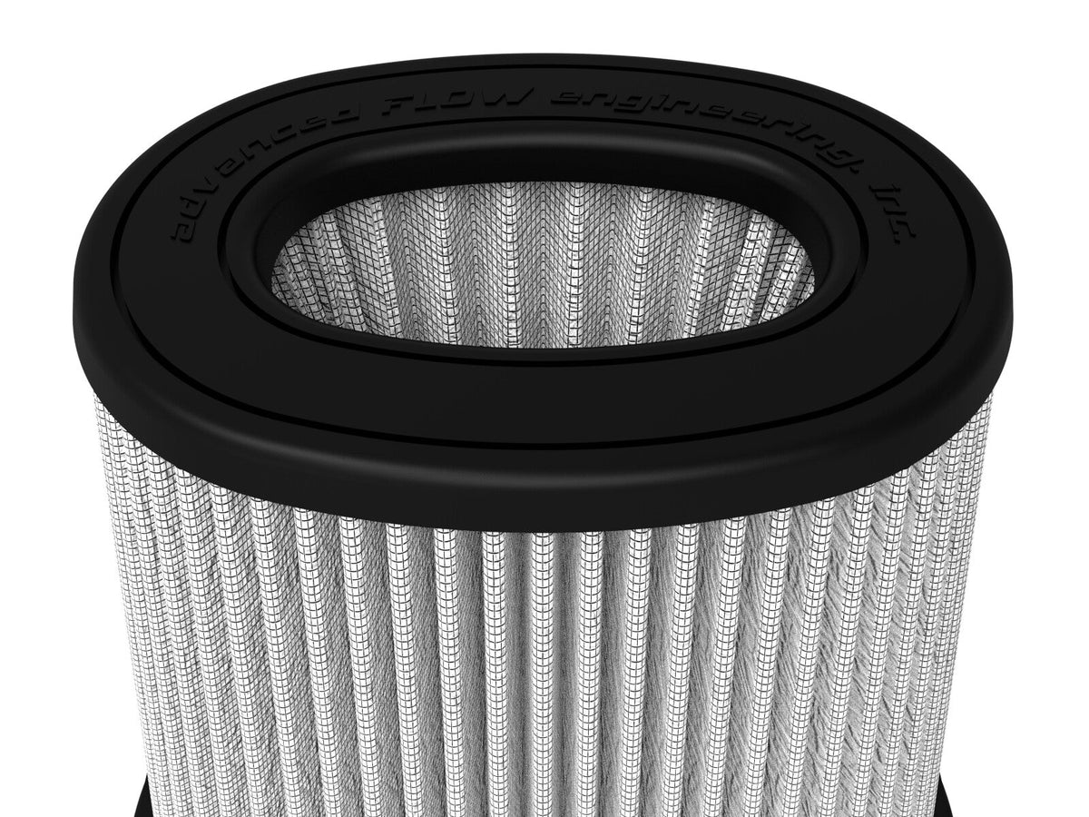 Momentum Intake Replacement Air Filter w/ Pro Dry S Media (5-1/4x3-3/4) Inch F x (7-3/8x5-7/8) Inch B x (4-1/2x4) Inch T (Inverted) x 6-3/4 Inch H aFe Power aFe Power