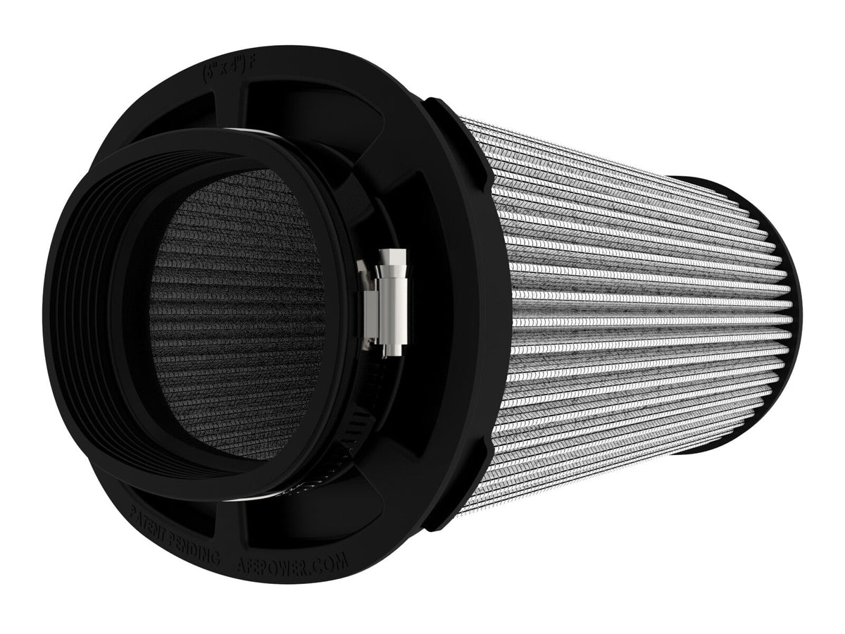 Momentum Intake Replacement Air Filter w/ Pro Dry S Media (6x4) Inch F x (8-1/4x6-1/4) Inch B x (7-1/4x5) Inch T (Inverted) x 9 Inch H aFe Power aFe Power