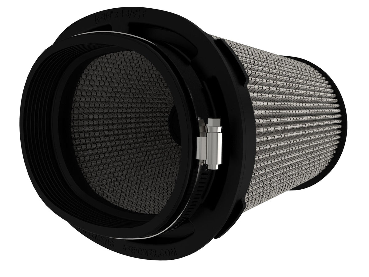 Momentum Intake Replacement Air Filter w/ Pro Dry S Media (6-3/4x4-3/4) Inch F x (8-1/4x6-1/4) Inch B x (7-1/4x5) Inch T x 7 Inch H aFe Power aFe Power