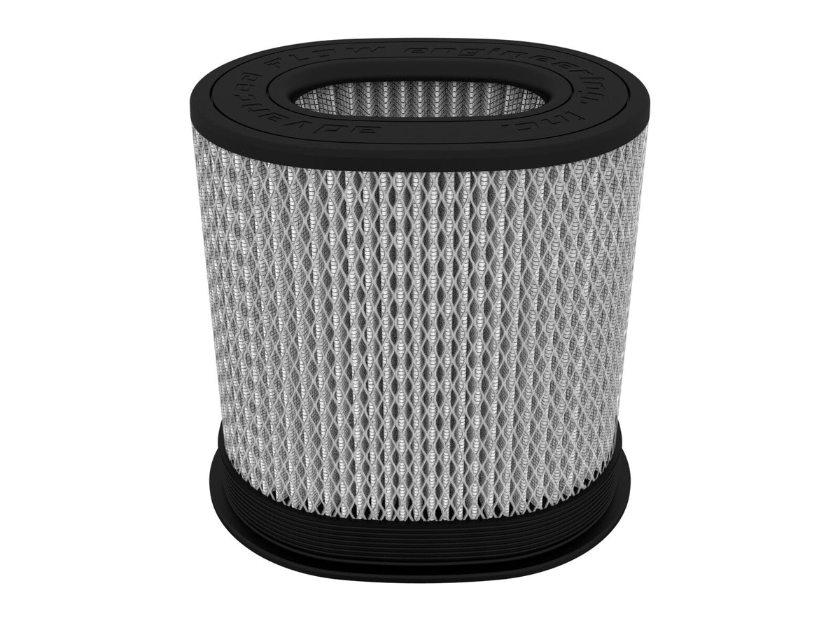 Momentum Intake Replacement Air Filter w/ Pro Dry S Media (6-1/2x4-3/4) Inch F x (9x7) Inch B x (9x7) Inch T (Inverted) x 9 Inch H aFe Power aFe Power