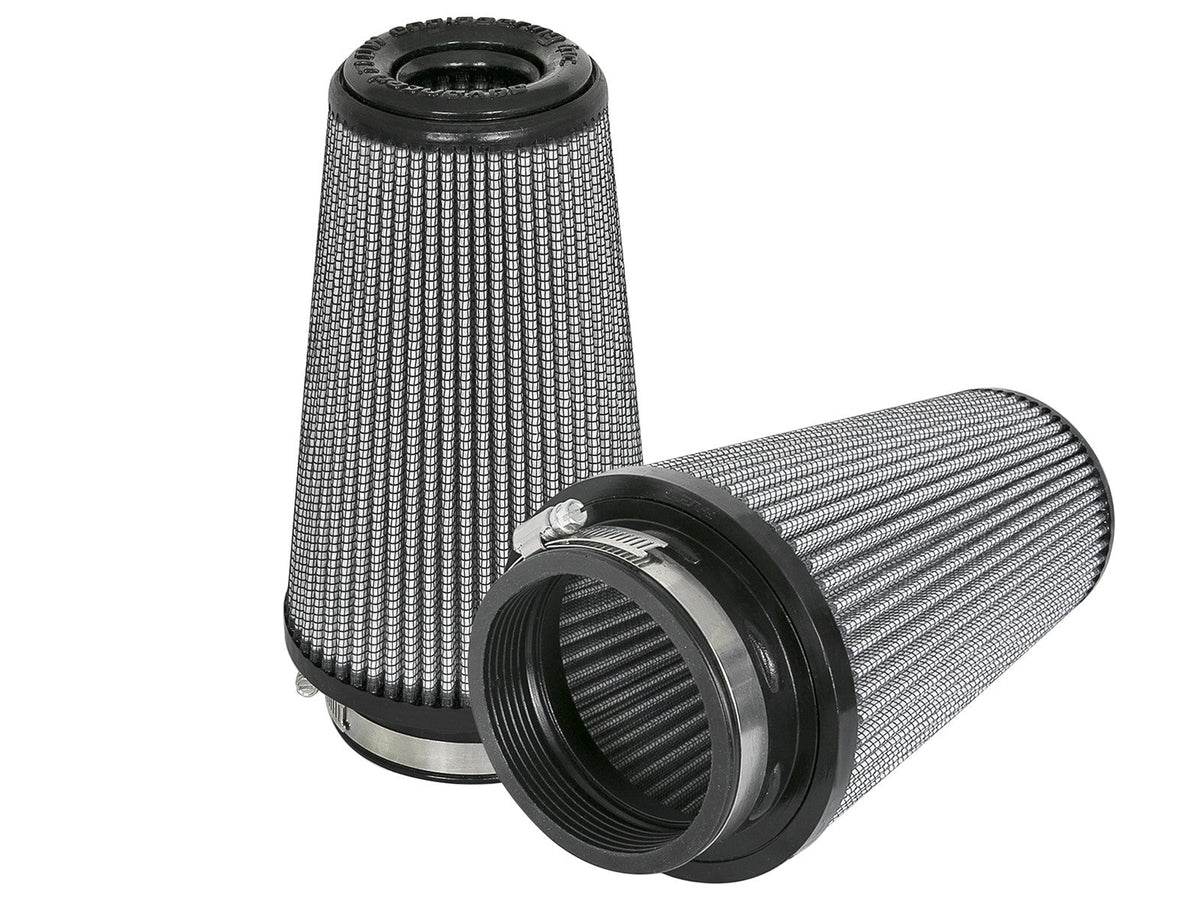 Magnum Force Intake Replacement Air Filter w/ Pro Dry S Media (Pair) 3-1/2 Inch F x 5 Inch B x 3-1/2 Inch T (Inverted) x 8 Inch H aFe Power aFe Power