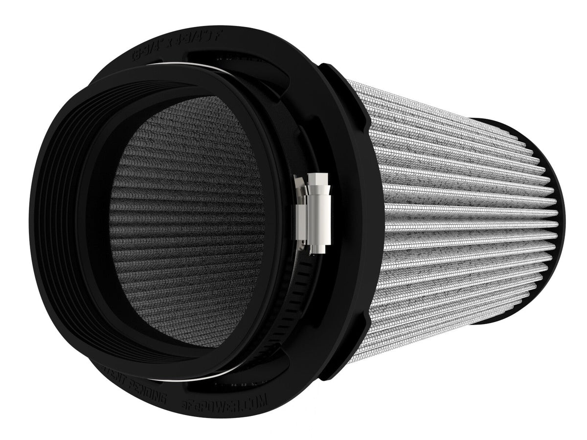 Momentum Intake Replacement Air Filter w/ Pro Dry S Media (6-3/4x4-3/4) Inch F x (8-1/4x6-1/4) x (7-1/4x5) Inch T (Inverted) x 7-3/4 Inch H aFe Power aFe Power
