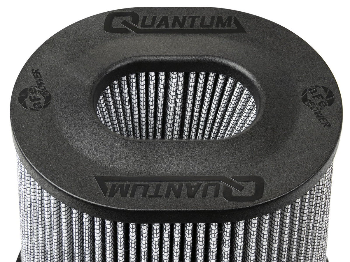 Quantum Intake Replacement Air Filter w/ Pro Dry S Media 5 Inch F x (10x8-3/4) Inch B x (6-3/4x5-1/2) T (Inverted) x 8 Inch H aFe Power aFe Power